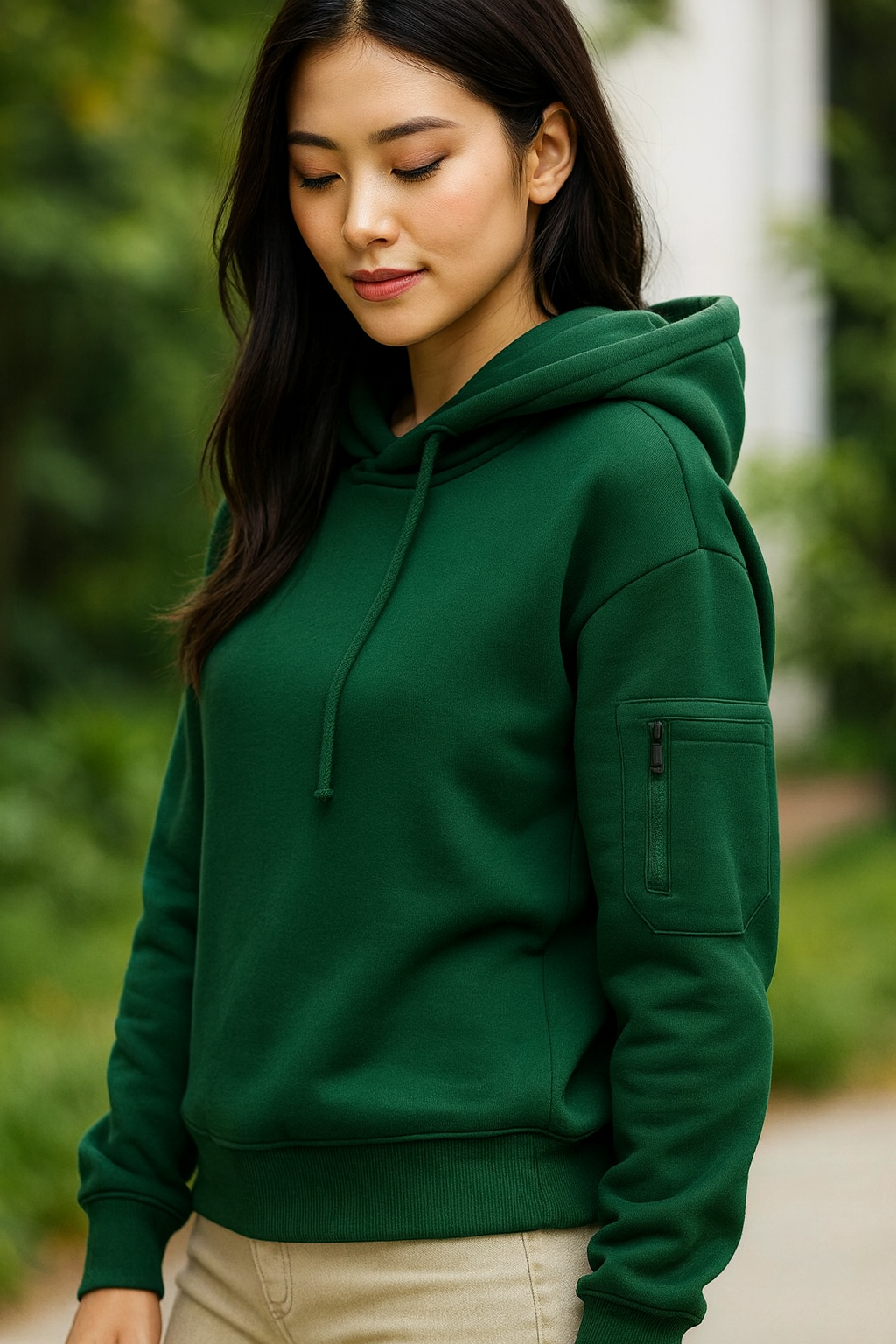 Pluffio™ Göz Maskeli Unisex Konforlu Kapüşonlu Sweatshirt